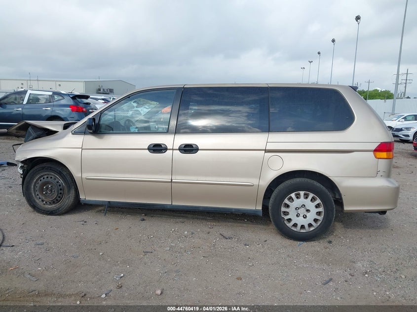 2002 Honda Odyssey Lx VIN: 2HKRL18522H500140 Lot: 44760419
