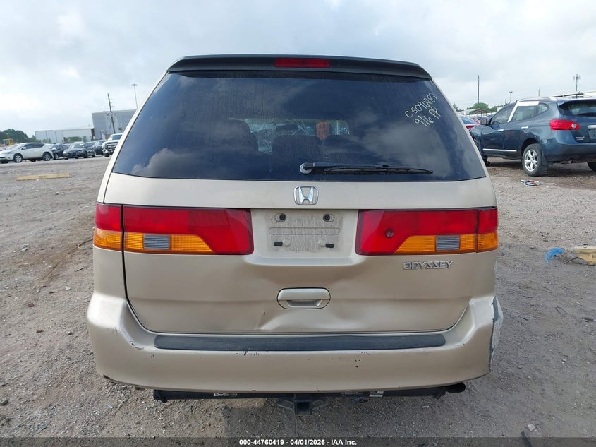 2002 Honda Odyssey Lx VIN: 2HKRL18522H500140 Lot: 44760419