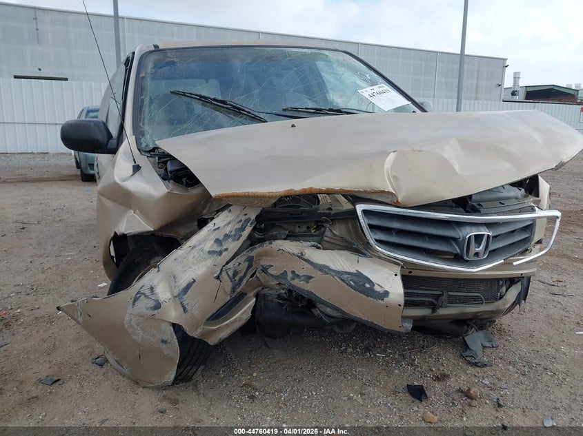 2002 Honda Odyssey Lx VIN: 2HKRL18522H500140 Lot: 44760419