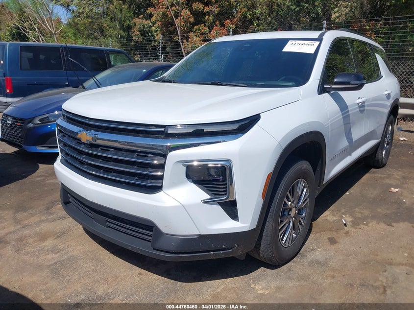 Vin: 1gnergks5tj198714, lot: 45257664, chevrolet traverse fwd lt 20262