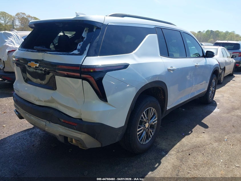 Vin: 1gnergks5tj198714, lot: 45257664, chevrolet traverse fwd lt 20264