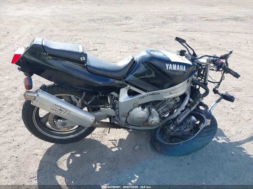 1991 Yamaha Fzr600 R VIN: JYA3HHE04MA034113 Lot: 44760481