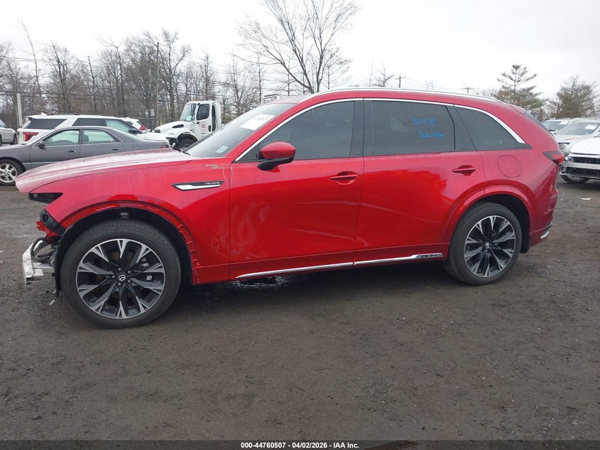 2025 Mazda Cx-90 3.3 Turbo S Premium Package VIN: JM3KKDHC0S1192081 Lot: 44760507