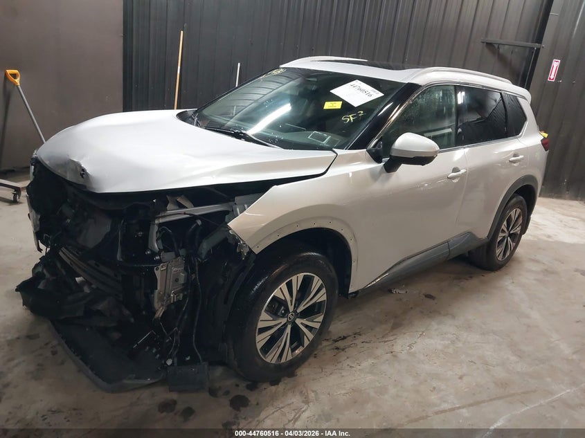 VIN 5N1AT3BB8MC705544 2021 NISSAN ROGUE SV INTELLIGENT AWD