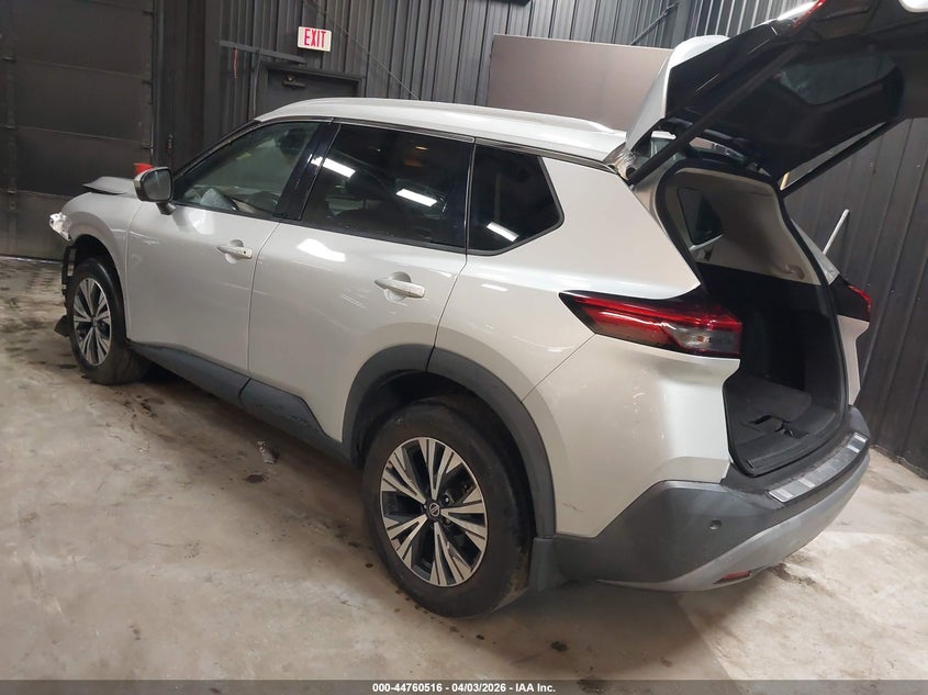 VIN 5N1AT3BB8MC705544 2021 NISSAN ROGUE SV INTELLIGENT AWD