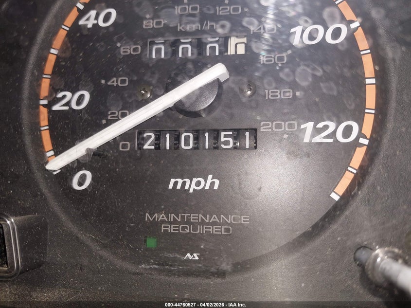 2000 Honda Cr-V Ex VIN: JHLRD1863YS000281 Lot: 44760527