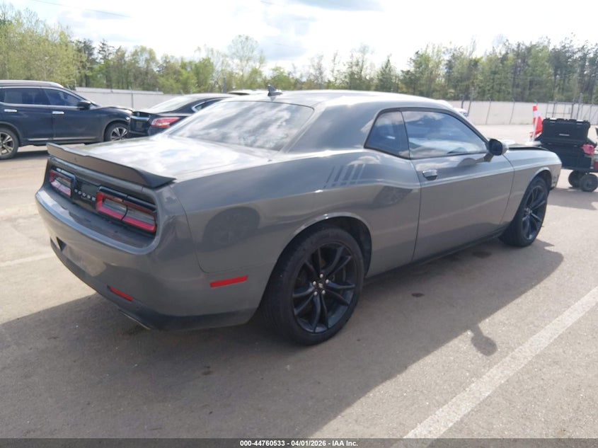 2018 Dodge Challenger Sxt Plus