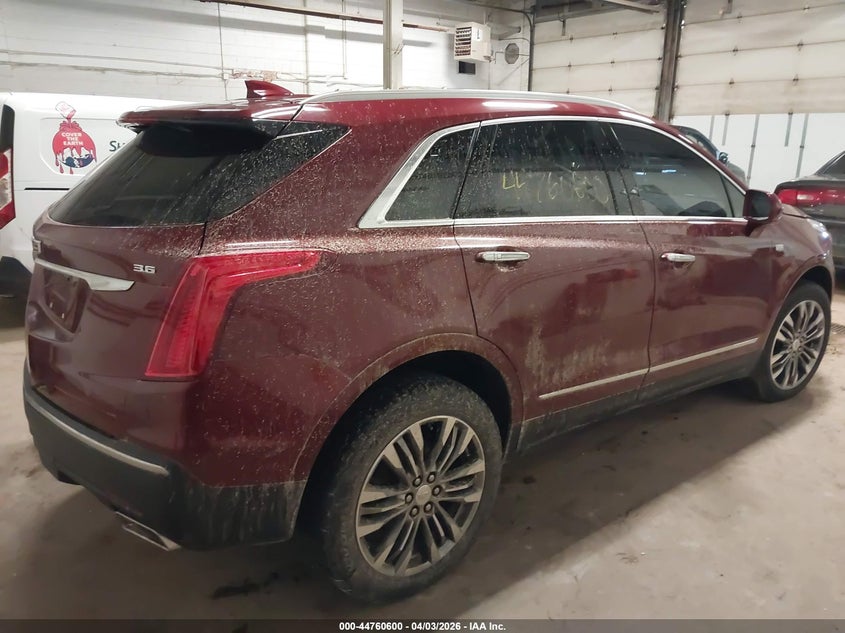 Vin: 1gykners5hz114427, lot: 45257804, cadillac xt5 premium luxury 20174