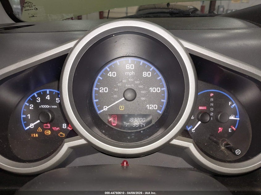 2008 Honda Element Ex VIN: 5J6YH28778L000056 Lot: 44760610