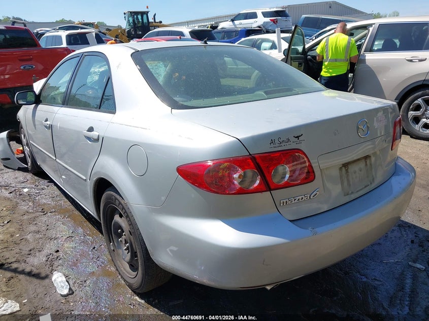 2005 Mazda Mazda6 I Base VIN: 1YVFP80C855M01573 Lot: 44760691