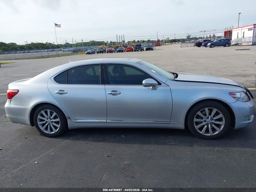 LEXUS LS 460 2012 VIN JTHBL5EF0C5112748