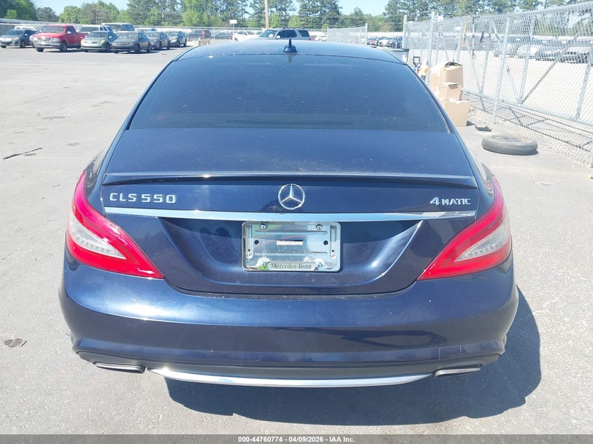 2012 Mercedes-Benz Cls 550 4Matic VIN: WDDLJ9BB9CA044452 Lot: 44760774