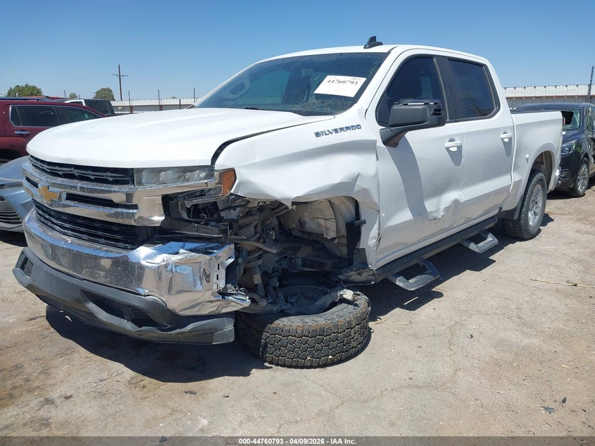 2021 Chevrolet Silverado 1500 2wd  Short Bed Lt 1GCPWCED5MZ414337 photo 1