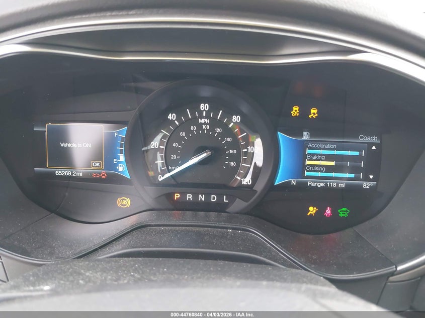 VIN 3FA6P0LU1LR158975 2020 FORD FUSION HYBRID SE