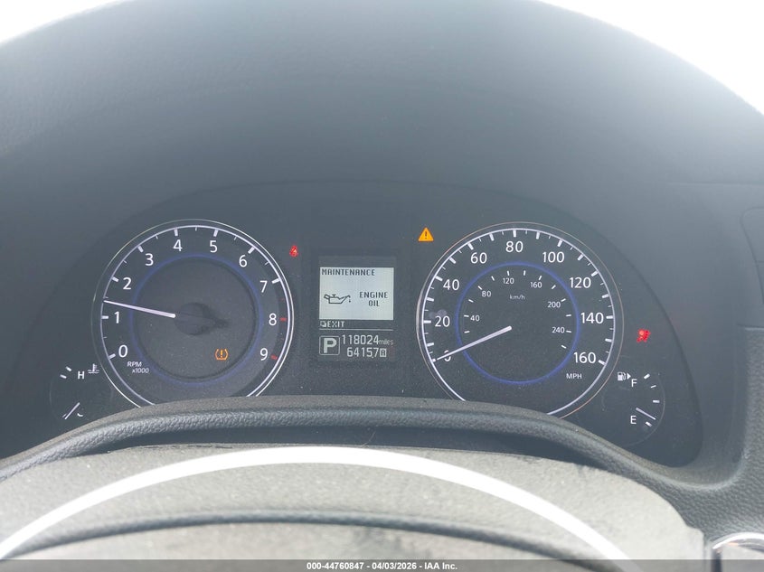 2015 Infiniti Q60 Journey VIN: JN1CV6EK4FM870544 Lot: 44760847