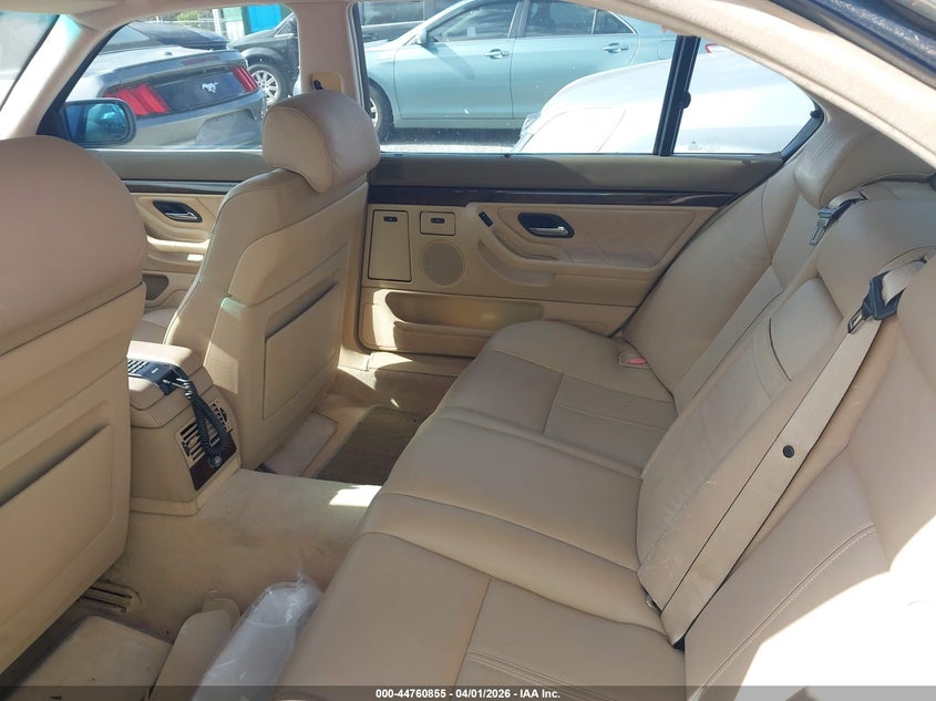 1999 BMW 740Il VIN: WBAGH8330XDP00077 Lot: 44760855