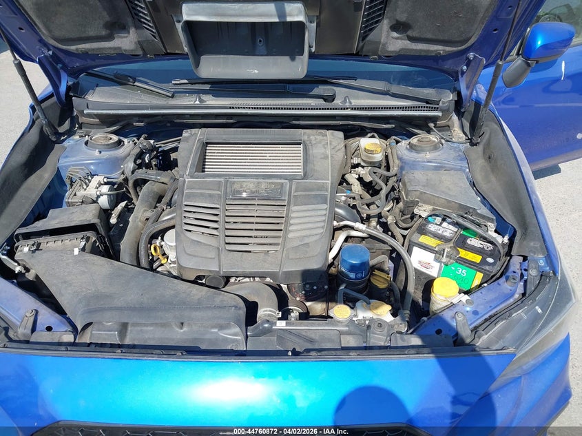 2020 Subaru Wrx Premium VIN: JF1VA1B66L9804402 Lot: 44760872