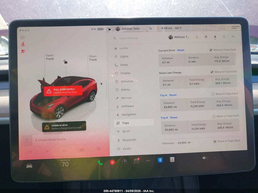 2023 TESLA MODEL Y ELECTRIC(VIN: 7SAYGDEEXPA142006