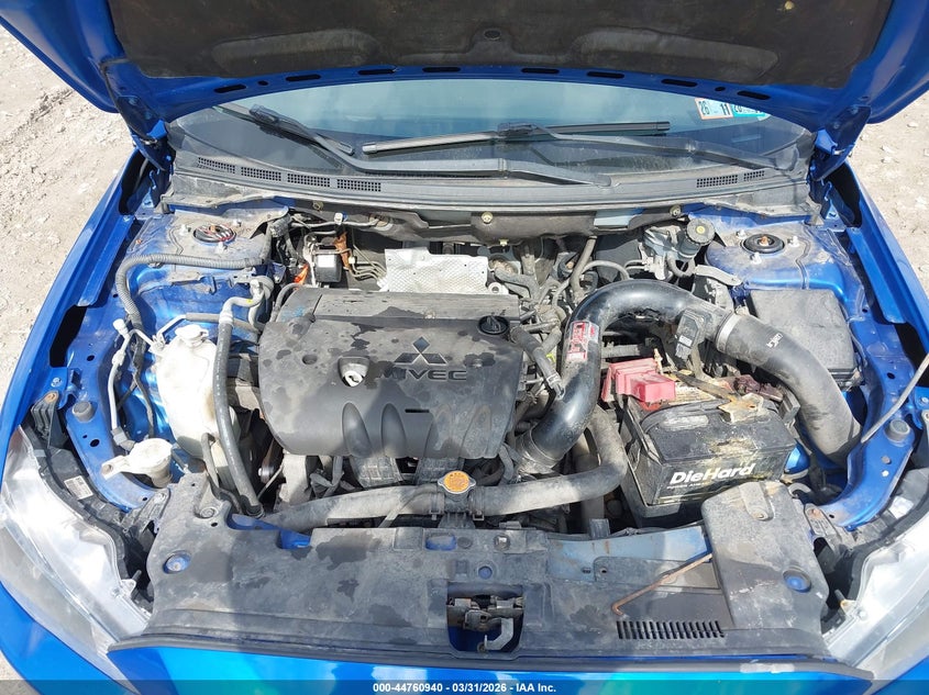 2012 Mitsubishi Lancer Es VIN: JA32U2FU2CU025075 Lot: 44760940