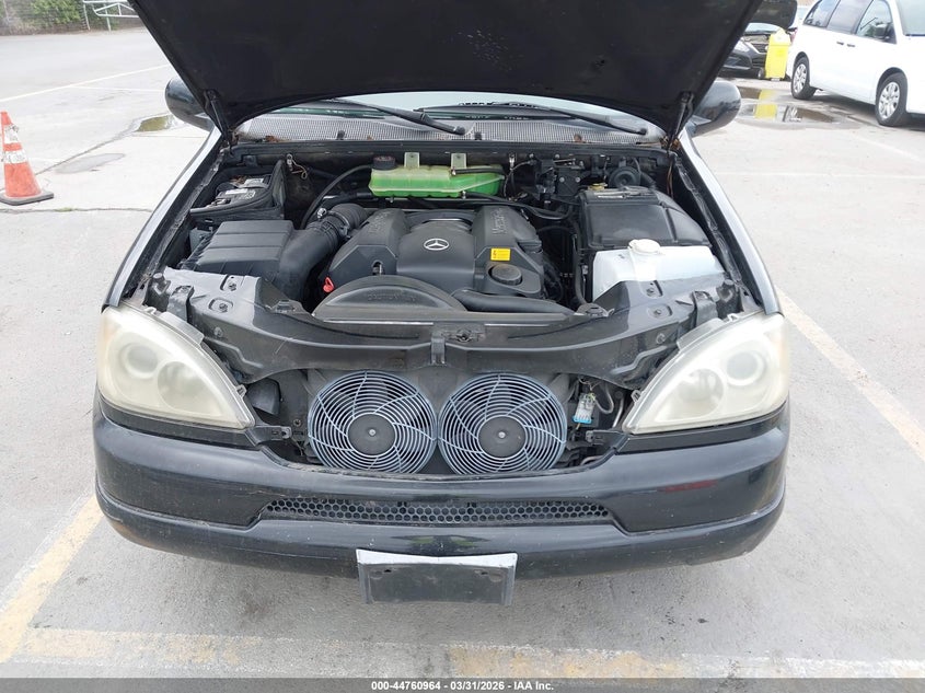 2001 Mercedes-Benz Ml 320 VIN: 4JGAB54E51A276568 Lot: 44760964