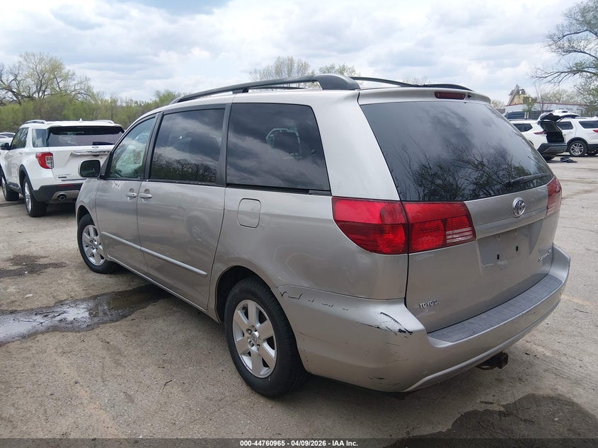 2004 TOYOTA SIENNA VAN 3.3L V-6 DOHC, VVT, 230HP