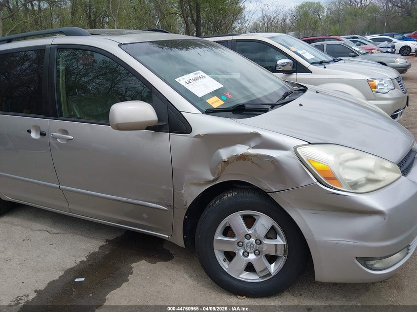 2004 TOYOTA SIENNA VAN 3.3L V-6 DOHC, VVT, 230HP