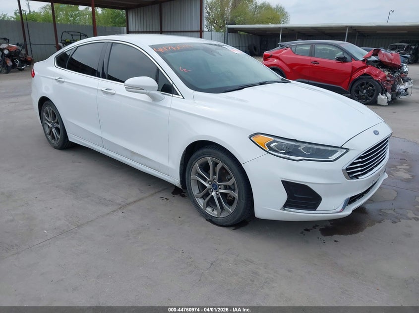 3FA6P0CD9KR264766 2019 Ford Fusion Sel auction photo 1