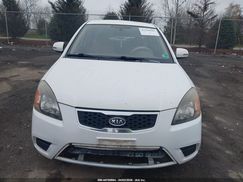 2010 Kia Rio Lx VIN: KNADH4A3XA6654459 Lot: 44760984