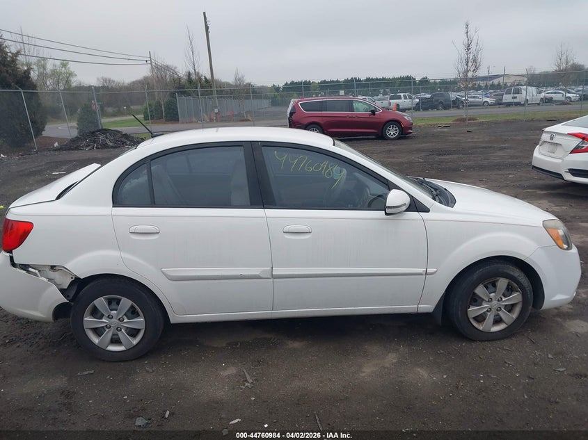 2010 Kia Rio Lx VIN: KNADH4A3XA6654459 Lot: 44760984