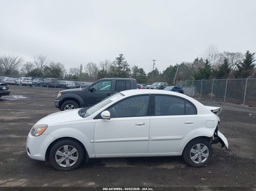 2010 Kia Rio Lx VIN: KNADH4A3XA6654459 Lot: 44760984