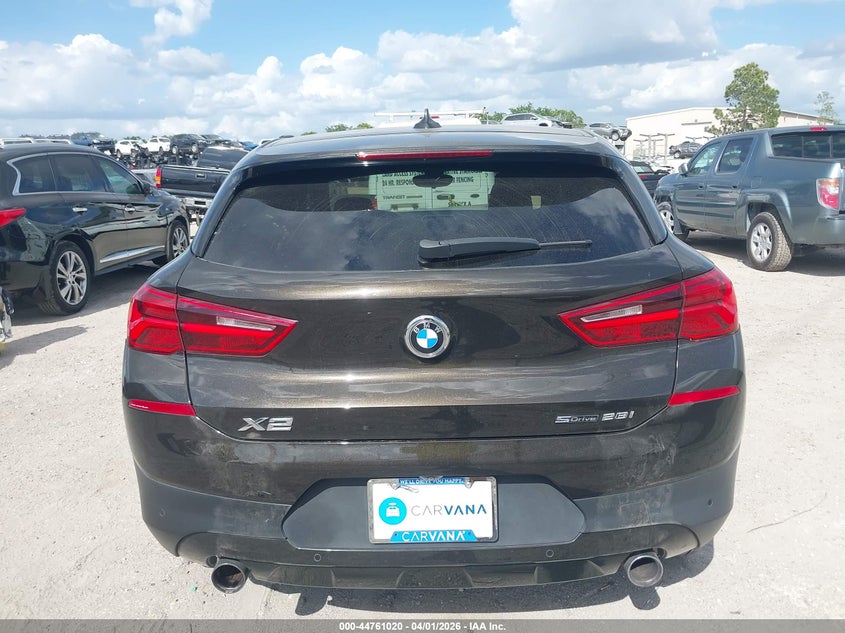 2019 BMW X2 Sdrive28I VIN: WBXYJ3C54K5N68009 Lot: 44761020