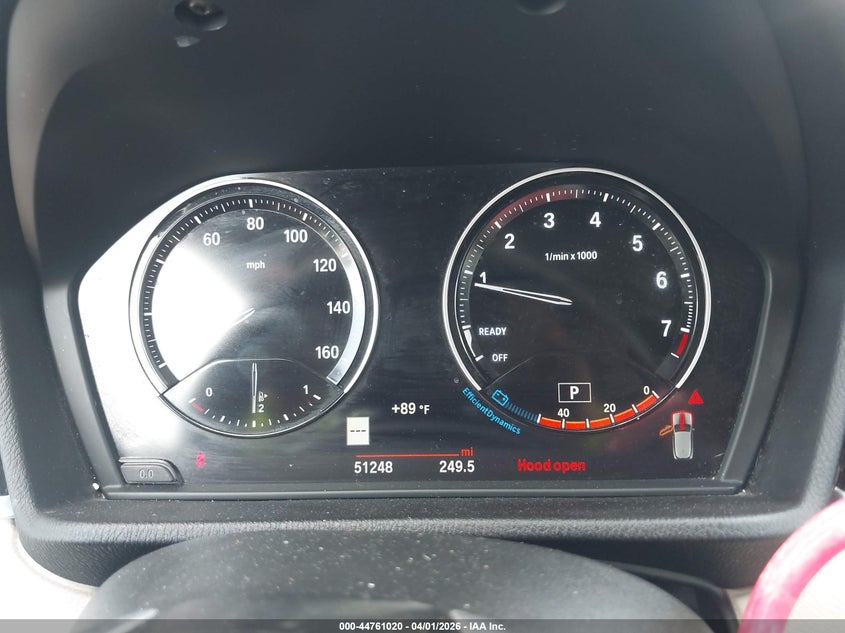 2019 BMW X2 Sdrive28I VIN: WBXYJ3C54K5N68009 Lot: 44761020