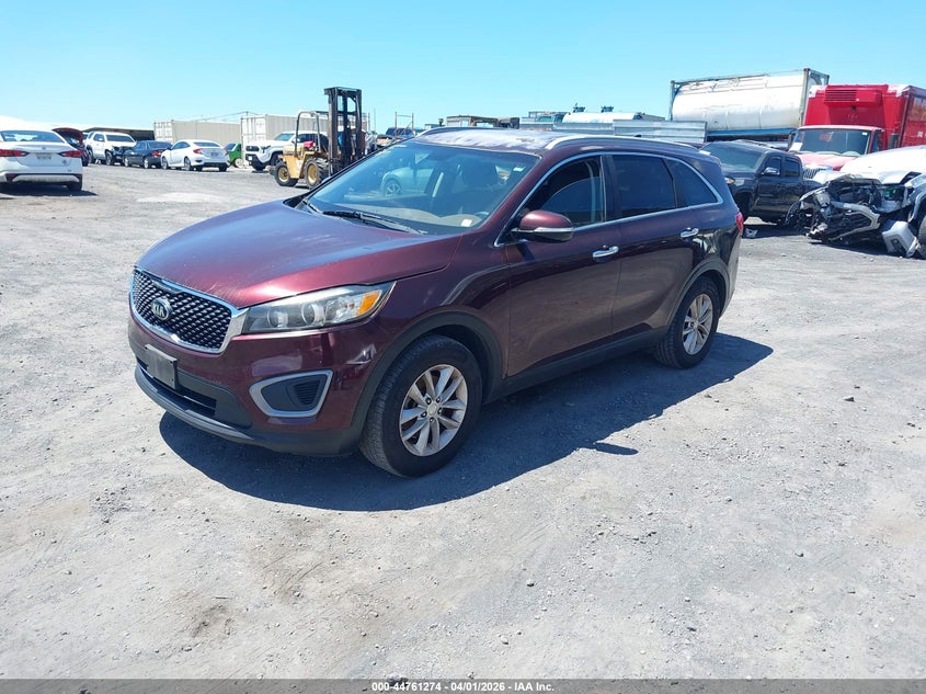 2016 Kia Sorento 2.4l Lx 5XYPG4A33GG125525 photo 1