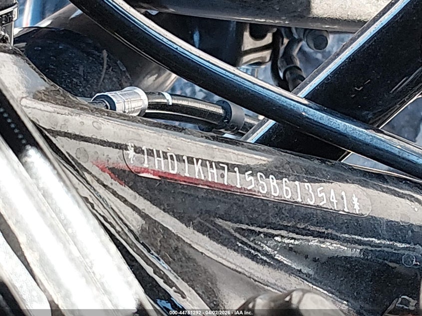 2025 Harley-Davidson Fltrx VIN: 1HD1KH715SB613541 Lot: 44761292