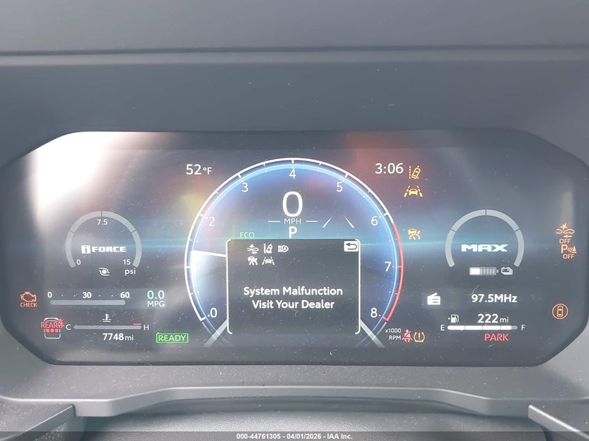 2025 Toyota Land Cruiser VIN: JTEABFAJ9SK037866 Lot: 44761305