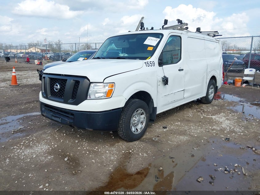 2020 Nissan Nv Cargo Nv2500 Hd S Standard Roof V6/Sl Standard Roof V6/Sv Standard Roof V6