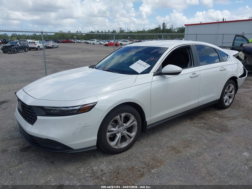 2025 Honda Accord Lx 1HGCY1F20SA073453 photo 1