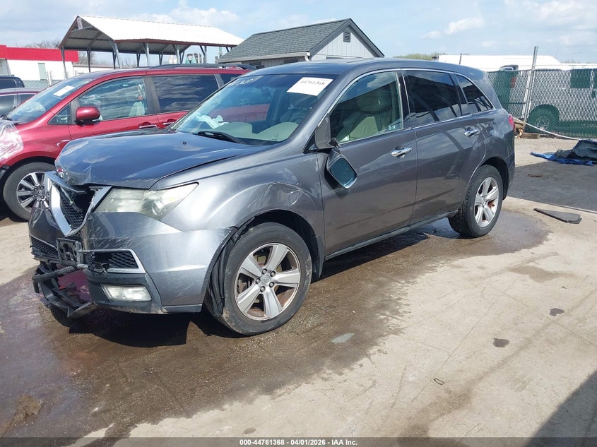 2011 Acura Mdx 3.7 Mdx Technology Package grey Lot 111044761368 Vin 2HNYD2H61BH546181