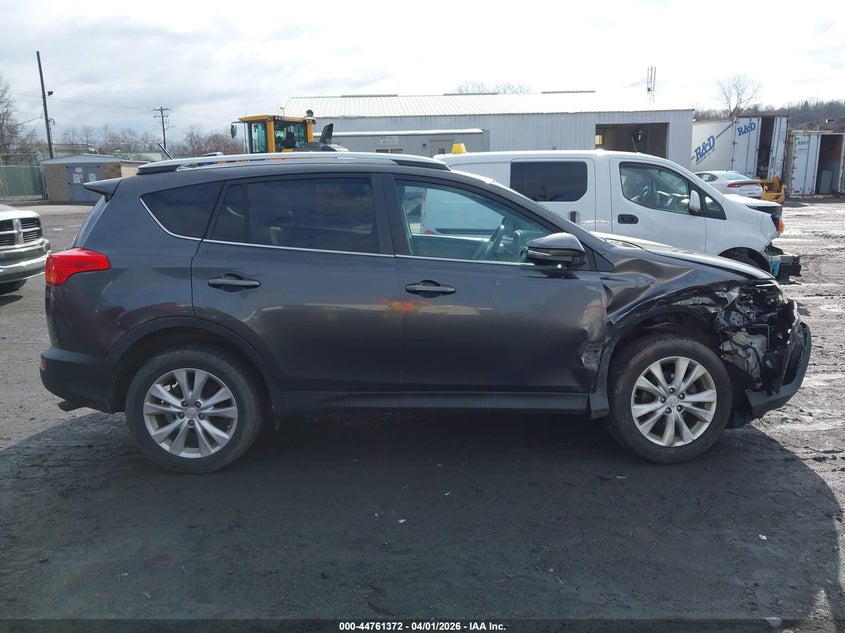 2014 Toyota Rav 4 2.5 Rav4 Limited grey Lot 111044761372 Vin 2T3DFREV1EW178902