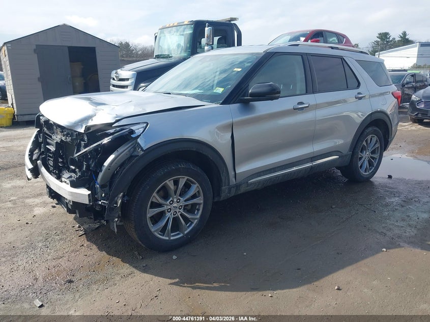 Vin: 1fmsk8fh8ngb18337, lot: 45258596, ford explorer limited 20222