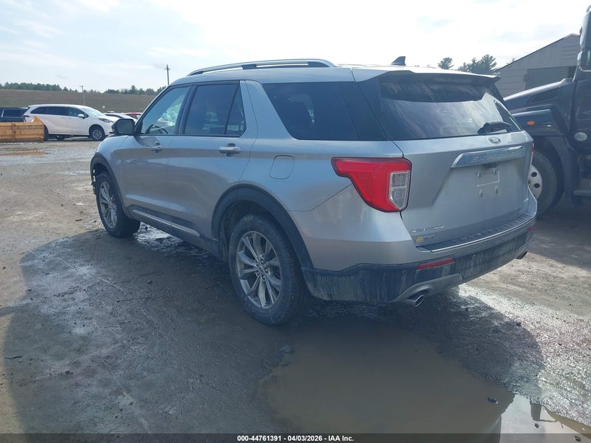 Vin: 1fmsk8fh8ngb18337, lot: 45258596, ford explorer limited 20223