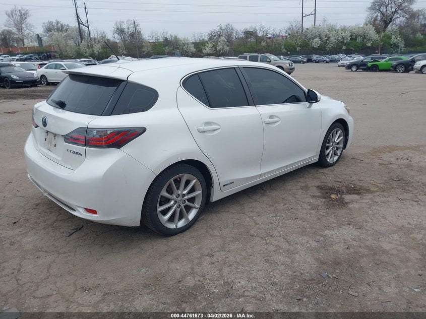2012 Lexus Ct 200H Premium