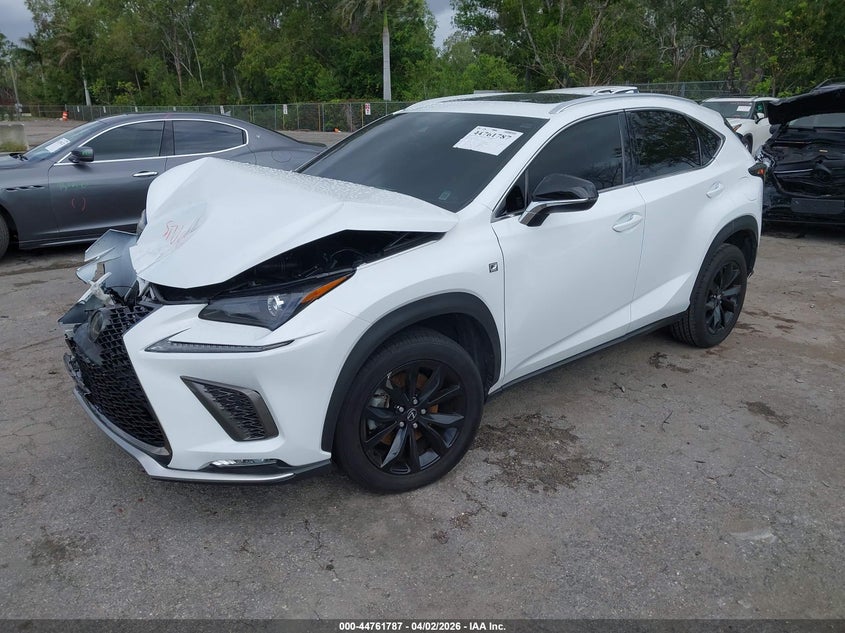 2021 LEXUS NX 300 2.0L I-4 DI, DOHC, V(VIN: JTJSARBZ3M2201310