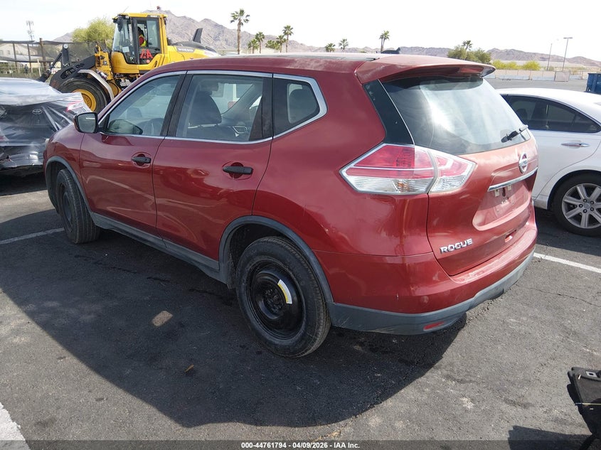2016 Nissan Rogue S/Sl/Sv