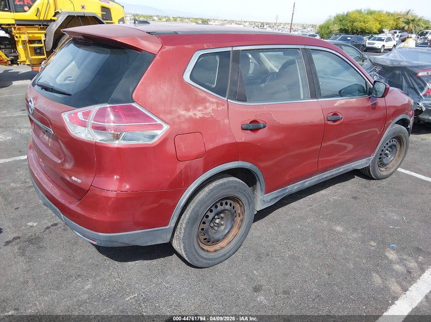 2016 Nissan Rogue S/Sl/Sv