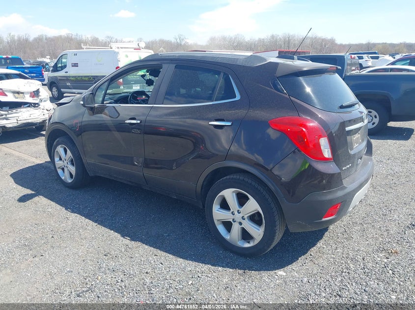 Vin: kl4cjfsb5fb270666, lot: 45259056, buick encore convenience 20153