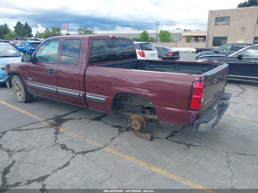 2000 CHEVROLET SILVERADO 1500 auction photo 3