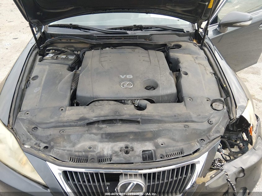 2011 Lexus Is 250 VIN: JTHBF5C27B5156381 Lot: 44761869