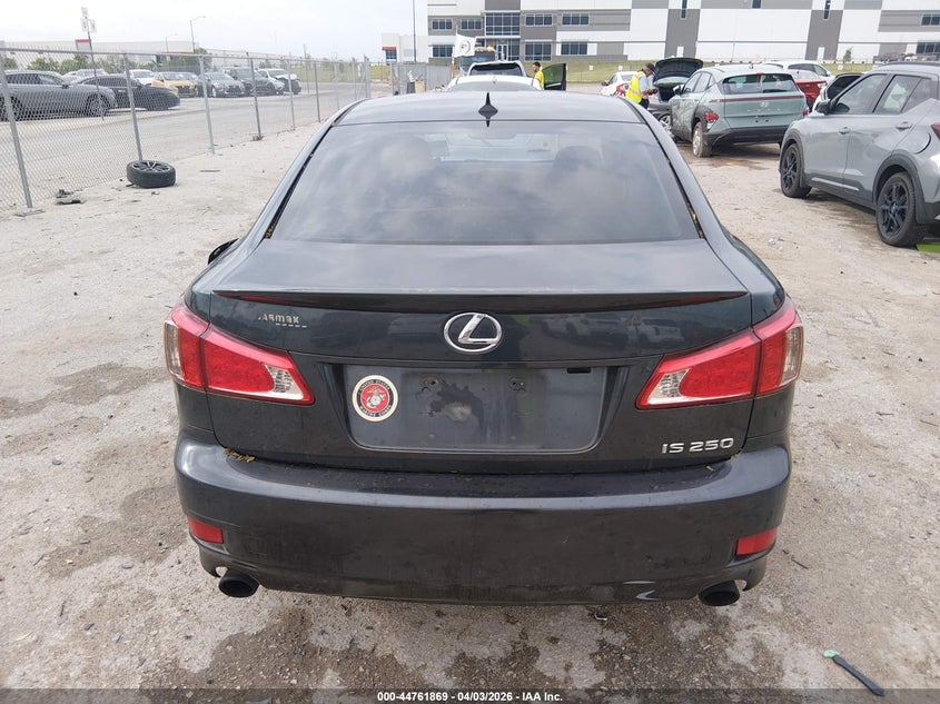 2011 Lexus Is 250 VIN: JTHBF5C27B5156381 Lot: 44761869