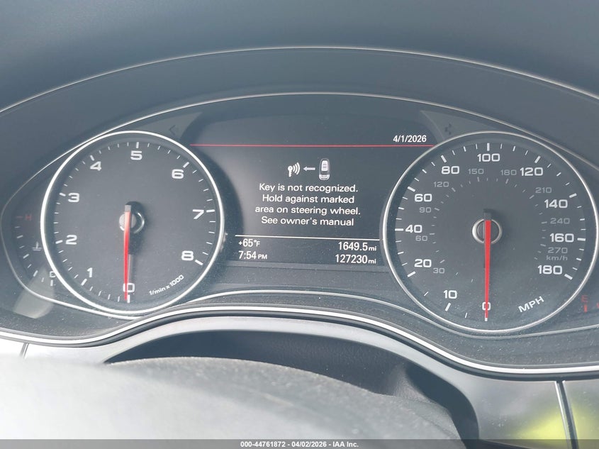 2012 Audi A7 Premium VIN: WAUSGAFC5CN027291 Lot: 44761872